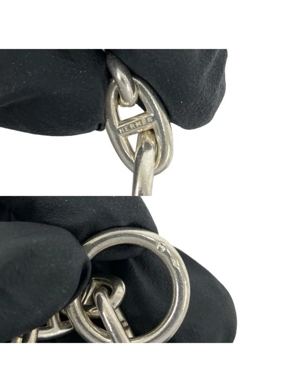 Hermes Chaine D'ancre PM Bracelet 925 Sterling Silver Chain